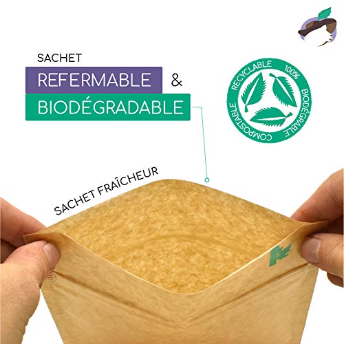Té verde DETOX BIO 200g - 100 tazas - orgánico - bolsa biodegradable