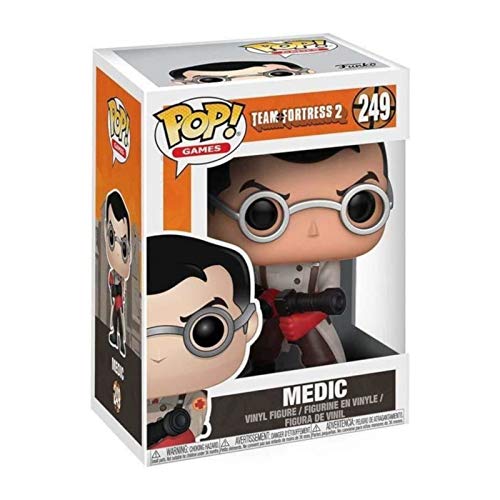 Team Fortress 2-Funko Pop Games Figura de Vinilo Medic, Color Mulitcolor 21038