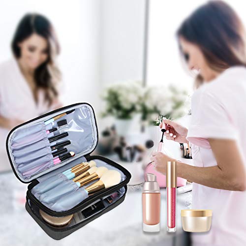 Teamoy Neceser de Viaje para Cosméticos Bolsa de Brochas de Maquillaje(No Tiene Accesorios)
