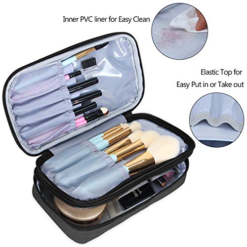 Teamoy Neceser de Viaje para Cosméticos Bolsa de Brochas de Maquillaje(No Tiene Accesorios)