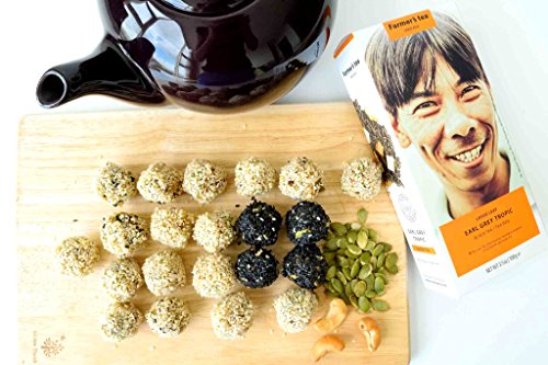 Teapins Té Earl Grey Tropical | Té Negro De Hierbas En Hebras Grandes Farmers Premium 70g, Perfecto Té De Extractos Frutales Con Muchos Beneficios Para La Salud