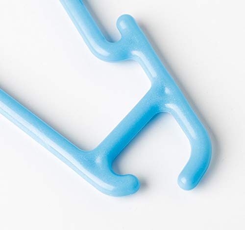 Tebery perchas infantiles 40 unidades, color: azul/rosa/blanco/Amarillo