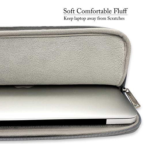 TECOOL 14 Pulgadas Funda Ordenador Portátil, Bolso Protectora para Lenovo Ideapad Thinkpad HP Pavilion Acer ASUS DELL Portátil, Gris Oscuro