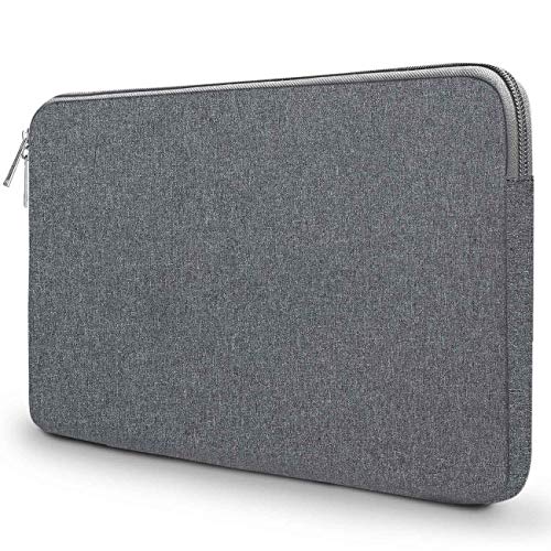 TECOOL 14 Pulgadas Funda Ordenador Portátil, Bolso Protectora para Lenovo Ideapad Thinkpad HP Pavilion Acer ASUS DELL Portátil, Gris Oscuro