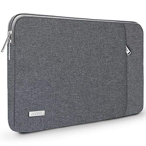 TECOOL 14 Pulgadas Funda Ordenador Portátil, Bolso Protectora para Lenovo Ideapad Thinkpad HP Pavilion Acer ASUS DELL Portátil, Gris Oscuro