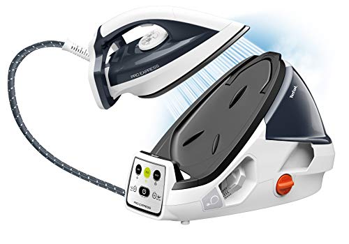 Tefal GV8711 Centro de Planchado GV8711E0 Pro Express, Gris/Blanco