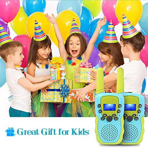 TekHome Walkie Talkie Niños, PMR446 22 Canales, Juguetes Niños 3 Años, Regalos Originales Navidad para Niñas 4 5 6 Años, Regalos Cumpleaños Niños Colegio 7 8 9 10 Años.