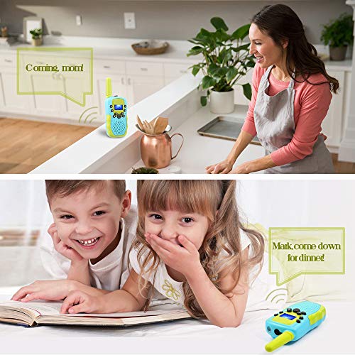 TekHome Walkie Talkie Niños, PMR446 22 Canales, Juguetes Niños 3 Años, Regalos Originales Navidad para Niñas 4 5 6 Años, Regalos Cumpleaños Niños Colegio 7 8 9 10 Años.