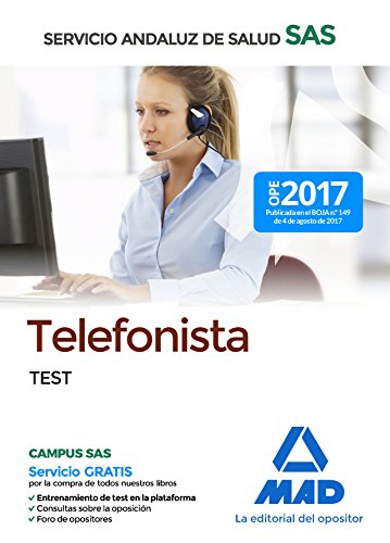 Telefonista del Servicio Andaluz de Salud. Test
