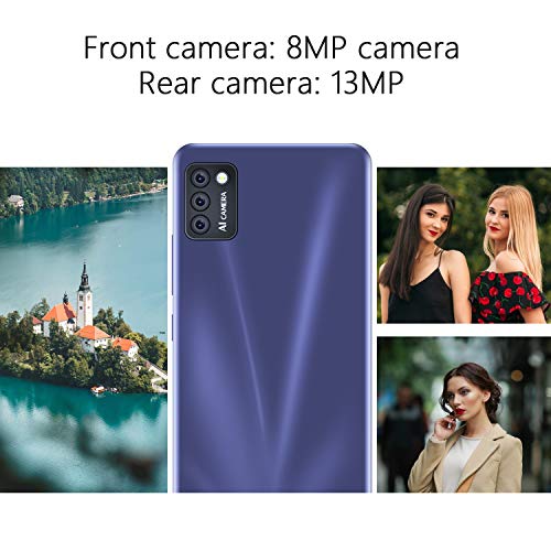 Teléfono Móvil Libre 4G, HAFURY M20 Android 10.0 (2020) Dual Sim Smartphone Desbloqueado, Pantalla 5.5 Inch FHD con batería de 3100Mah, 16GB ROM, （Ampliable hasta 128 GB Doble cámara 8MP+13MP, Verde