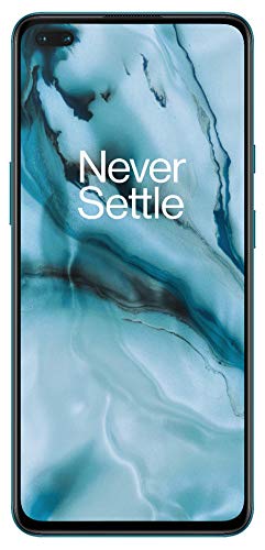 Teléfono OnePlus NORD (5G) 8GB RAM 128GB, Cámara Cuádruple, Dual SIM, 2 Años de Garantía - Mármol Azul