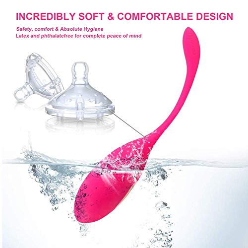 TELEGLO Bolas de Kegel para Mujeres 100% Bolas de Silicona de Primera Calidad Ben WA para Principiantes y avanzados, ejercitador de Kegel para tensar los Ejercicios del Suelo pélvico