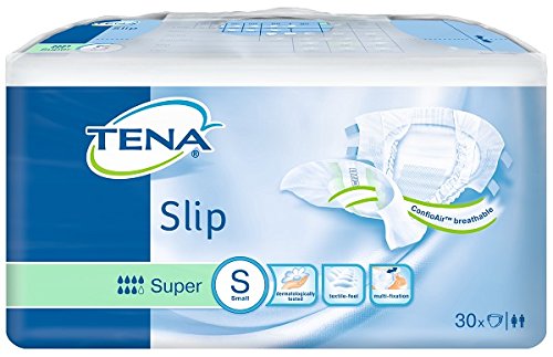 Tena Slip Super - Pañales para adultos (talla S, 30 unidades)