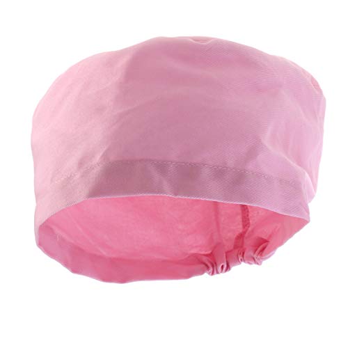 TENDYCOCO 1 Unid Gorro Quirúrgico Unisex Gorro Quirúrgico Algodón Ajustable Quirófano Sombrero Quirófano Doctor Cafor Doctor Enfermera (Rosa)