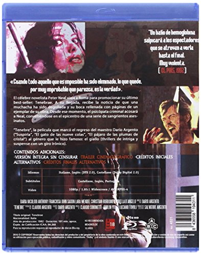 Tenebre 1982 BD Tenebrae [Blu-ray]