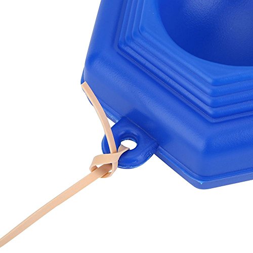 Tenis de Entrenamiento Pelota y Cuerda de Goma de Alta Elasticidad con Base Accesorio de Entrenamiento de Tenis