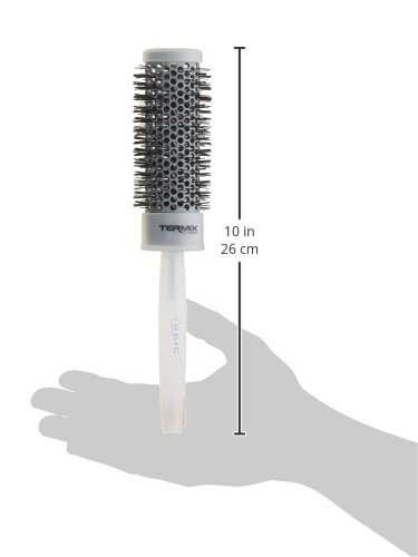 Termix C·Ramic Cepillo de pelo redondo Ø32 transparente-Con tecnología cerámica que aporta un brillo extra al cabello y evita el encrespamiento- Disponible en 8 diámetros y en formato Pack.