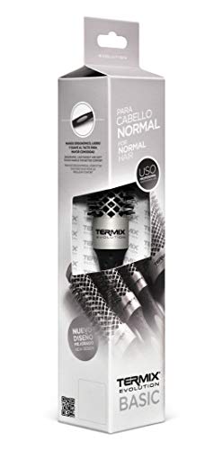 Termix Evolution Basic Ø23- Cepillo térmico redondo s con fibra ionizada de alto rendimiento, especial para cabellos de grosor medio. Disponible en 8 diámetros y en formato Pack.