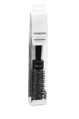Termix Profesional Ø28 - Cepillo de pelo térmico redondo más emblemático de Termix, con tubo de aluminio para retener el calor y reducir el tiempo de secado.