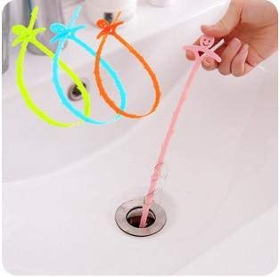 Terraberk Colorido retrete Cocina alcantarillado tuberías bloqueos Ganchos de Limpieza, Pack: d Estilo