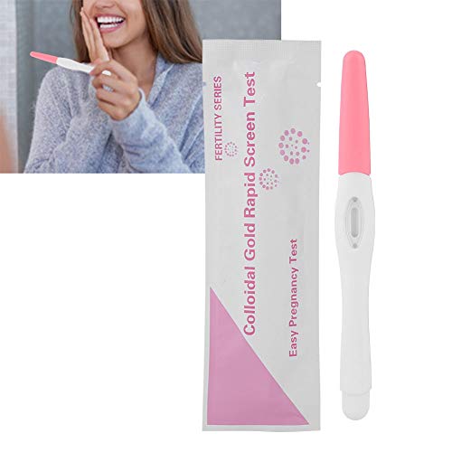 Test de Embarazo de Alta Sensibilidad – 10 Unidades Pruebas de Embarazo Ultrasensibles – Alta Fiabilidad – Test Ovulación Y Embarazo Prueba de Embarazo Prueba de Orina de HCG para Detección Temprana