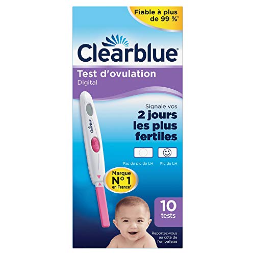 Test d'ovulation digital 10 sticks