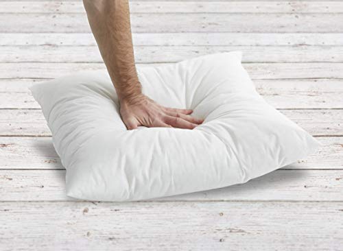 Textilhome - Pack 2 Relleno de Cojín 50x70cm / Poliéster 100% - Fibra Hueca siriconada de Gran Densidad.