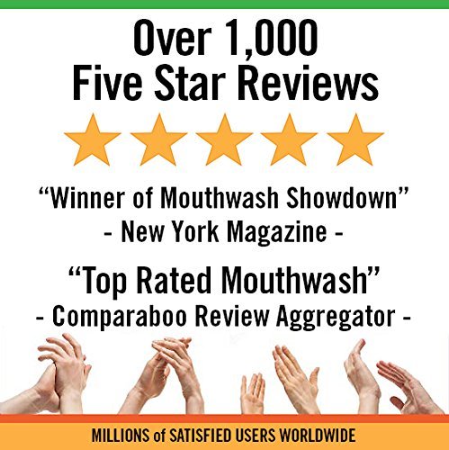 The Breath Co Fresco Respiración Oral Enjuague - 500 ml, Icy Menta