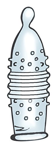 The Crazy Monkey Condoms - Fun+Fricition - con granos y acanalado para la máxima intensidad emocional - fabricado en látex de caucho natural - 12 condones - Made in Germany