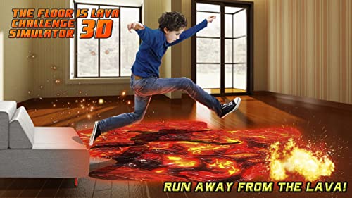 The Floor Is Lava 3D Challenge Simulator