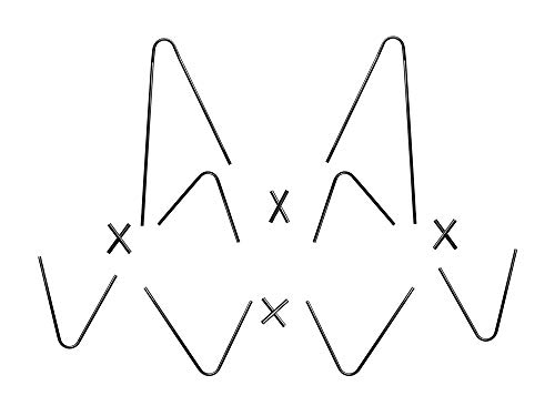 The Home Deco Factory – Sillón Mariposa, diseño étnico, Color Negro y Blanco, Metal, 74 x 79 x 101 cm