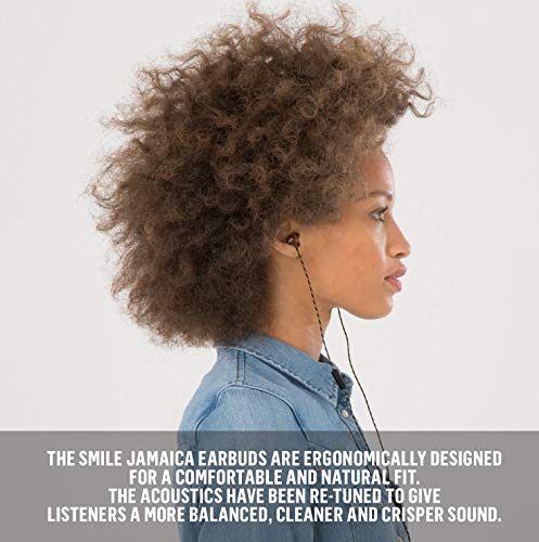 The House Of Marley Smile Jamaica Dentro de oído Binaural Alámbrico Verde, Madera - Auriculares (Alámbrico, Dentro de oído, Binaural, Intraaural, Verde, Madera)