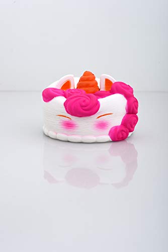 The Legendary Life Kids Squishies: Slow Rising Jumbo Kawaii Creamy Scent White Unicorn Mousse Cake Squishy Toy for Parties Stress ADHD Add Anxiety Autism Complimentary Magical Unicorn Children EBook