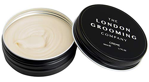 The London Grooming Company Crema para Hombres – Producto de Cabello Basado en Agua – 50 ml / 1,7 oz - Aroma de Madera de Laúd Árabe