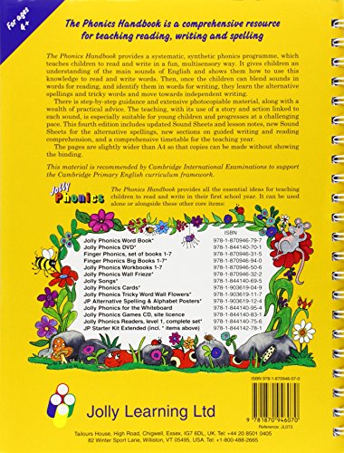 The phonics handbook. Per la Scuola elementare. Con espansione online: A Handbook for Teaching Reading, Writing and Spelling (Jolly Phonics)