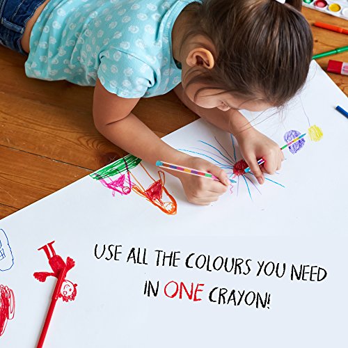 THE TWIDDLERS 36 lápices de Punta Intercambiable - 11 Colores Distintos - Ideales como Detalles de Fiesta, Rellenos para Bolsas de Fiesta, Cajas de sorpresas, etc.