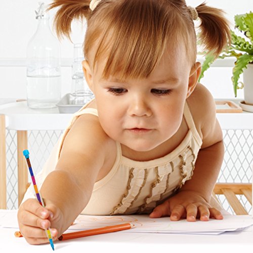 THE TWIDDLERS 36 lápices de Punta Intercambiable - 11 Colores Distintos - Ideales como Detalles de Fiesta, Rellenos para Bolsas de Fiesta, Cajas de sorpresas, etc.