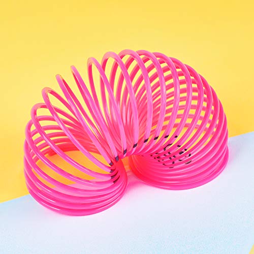 THE TWIDDLERS 96 Mini Rainbow Springs En Colores Surtidos | Slinkys Ideales para Sorteos De Fiestas, Juguetes, Cumpleaños Y Bolsas De Navidad Y De Medias, Premios De Clase, Halloween piñata