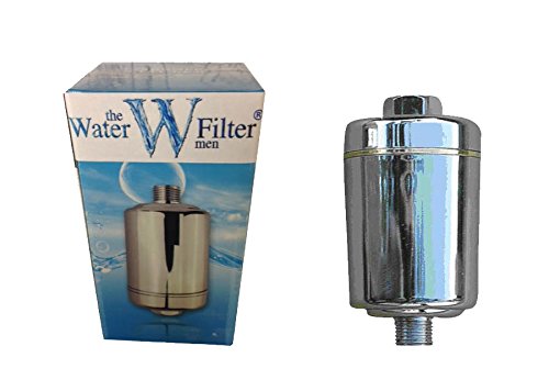 The Water Filter Men Inline - Filtro para Ducha - Universal - BS2 - El Cloro y Cal Ducha Filtro de Agua