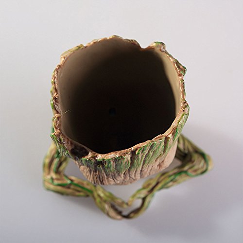 thematys® Baby Groot Maceta - Figura de acción para Plantas y bolígrafos de la película clásica - Perfecto como Regalo - Soy Groot (D)