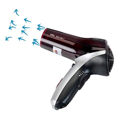 Theo Klein 5873 Megaset de peluquería Satin Hair 7 de Braun, Con plancha para el pelo, cepillo y mucho más, Secador a pilas, a partir de 3 años, 49,5 cm x 8 cm x 26 cm