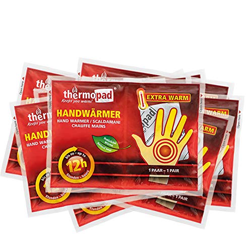 Thermopad Handwärmer - Calentadores de Mano, Color Beige, Talla 10 Pairs