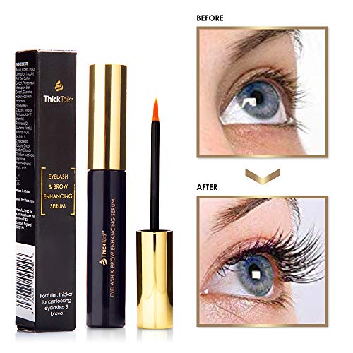 ThickTails Eyelashes Growth 5ml Gel - Serum Crecimiento De Pestañas, Las Tendrás Más Fuertes, Largas, Densas, Gruesas, Y Con Mayor Volumen
