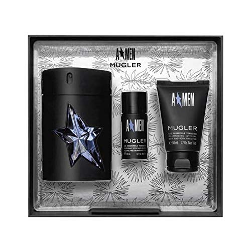 Thierry Mugler A*Men Edt 100Ml + Hair And Locion Corporal Champu 50Ml + Desodorante Stick 20Ml 170 ml