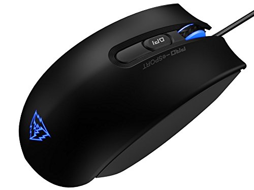 ThunderX3 TM40- Ratón gaming profesional-(Sensor AVAGO 9800, Retroiluminación LED, Interruptor Omron, Personalización absoluta) Color Negro
