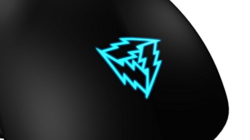 ThunderX3 TM40- Ratón gaming profesional-(Sensor AVAGO 9800, Retroiluminación LED, Interruptor Omron, Personalización absoluta) Color Negro