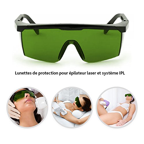 TILLMANN'S Gafas protectoras de depilación láser IPL y contra la con luz