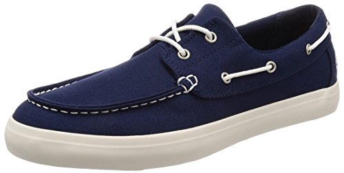 Timberland Union Wharf 2 Eye Oxford, Náuticos para Hombre, Azul Navy Canvas, 42 EU