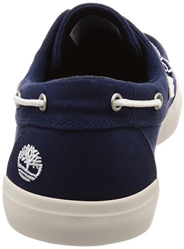 Timberland Union Wharf 2 Eye Oxford, Náuticos para Hombre, Azul Navy Canvas, 42 EU