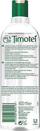 Timotei Champú Coco Y Aloe Vera - 400 ml